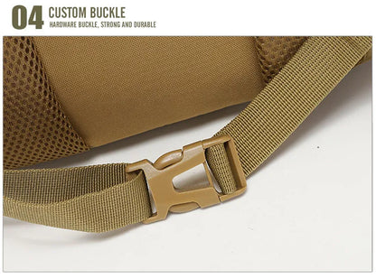 40L Tactical Reflective Backpack – Military Molle Outdoor Rucksack | Hiking, Camping, Hunting & Travel Bag